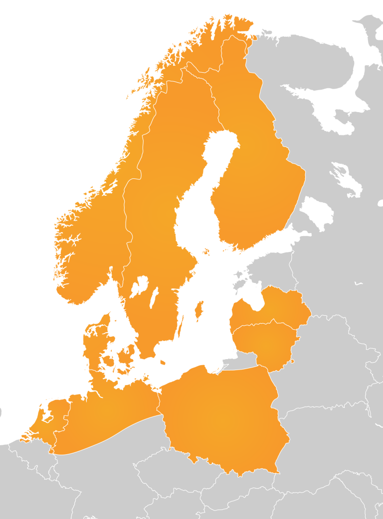 ColliCare Latvia routes Europe.png